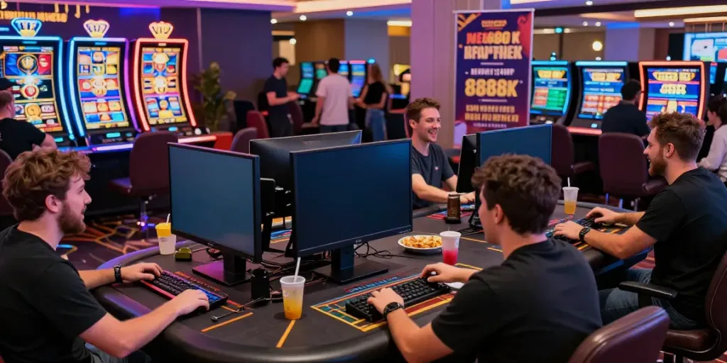 Dynamic online gaming environment featuring players engaged at https://five88bet.org/ with exciting games and vibrant atmosphere.