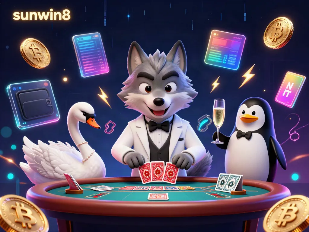 Engage at sunwin8 with lively casino characters and dynamic crypto elements.