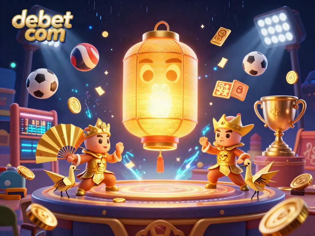 Experience thrilling gaming action at debet com with vibrant visuals and dynamic sports elements.