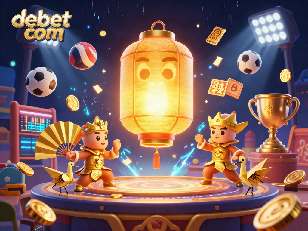 Experience thrilling gaming action at debet com with vibrant visuals and dynamic sports elements.