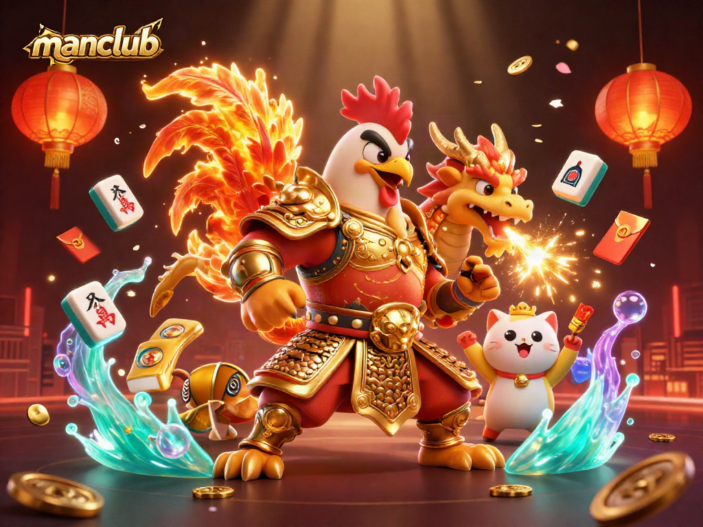 Engage with manclub's thrilling casino action featuring dynamic characters and vibrant gambling elements.