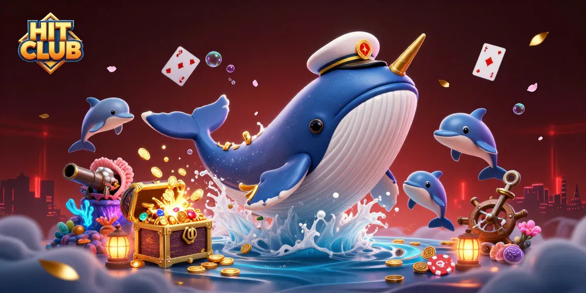 Engage in thrilling gaming at HIT CLUB with exciting characters and vibrant casino themes in an underwater treasure scene.